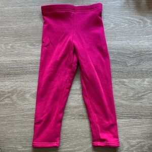 Carter's Fuchsia Kids Fleece Leggings